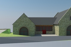 extension d'une grange en habitation à plescop
